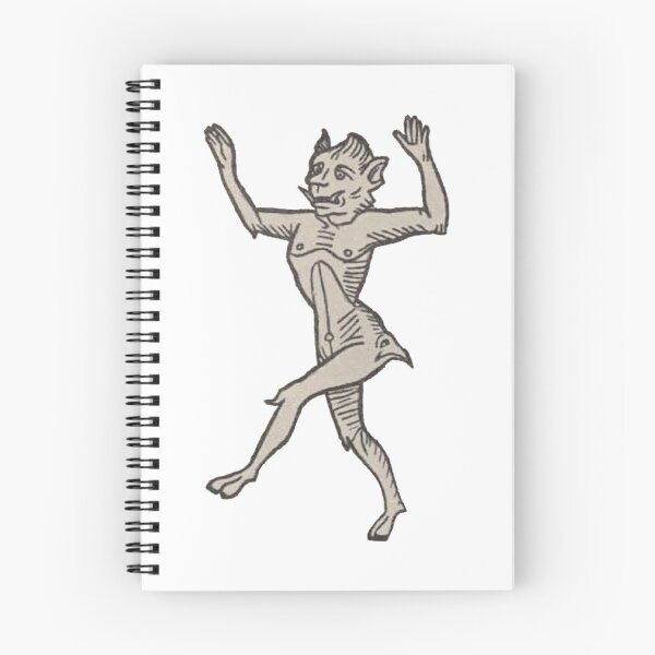 Item preview, Medieval Demon, Devil Illustration  designed and sold by HawthorneFlame.