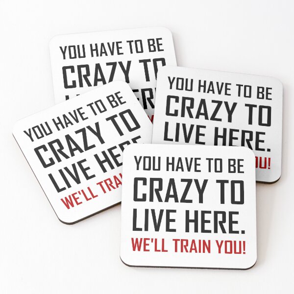 Item preview, Crazy To Live Here Train You Funny designed and sold by TheBestStore.