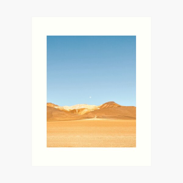 Atacama Desert Photography in Northern Chile Art Print