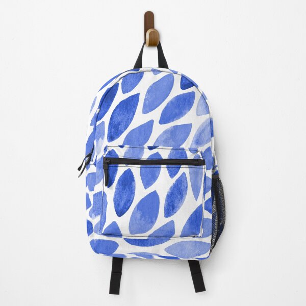 Item preview, Watercolor brush strokes - electric blue designed and sold by wackapacka.