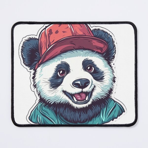 Item preview, Panda with Hat designed and sold by NicolasGlowArt.
