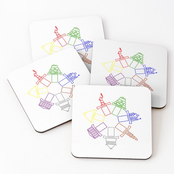 Item preview, 7 Wonders Board Game Color designed and sold by ShuffleAndRoll.