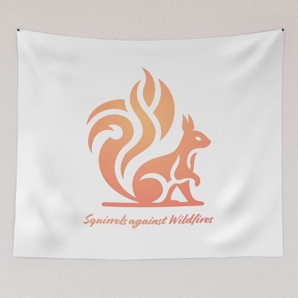 Item preview, Flame Guard: Squirrels against Forest Fire designed and sold by Mediatoni.