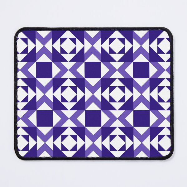 Item preview, Spring Quilt Block, Purple Geometric Spring Vibes, designed and sold by Sole-e-Vento-Studio.