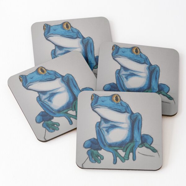 Item preview, Blue tree frog designed and sold by Phantom Art.