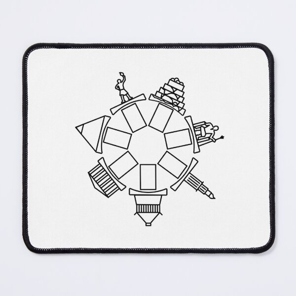 Item preview, 7 Wonders Board Game Mono designed and sold by ShuffleAndRoll.
