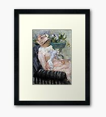 Mary Cassatt The Cup of Tea Framed Print