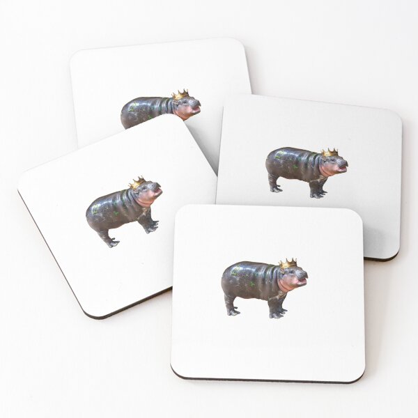 Item preview, Moo Deng, the King designed and sold by TheChrispyHen.