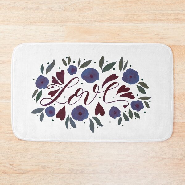 Item preview, Love and flowers - garnet and purple designed and sold by wackapacka.