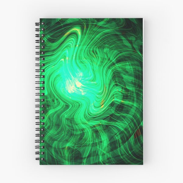 Item preview, Warped Waves Green designed and sold by SirkDesignsLtd.