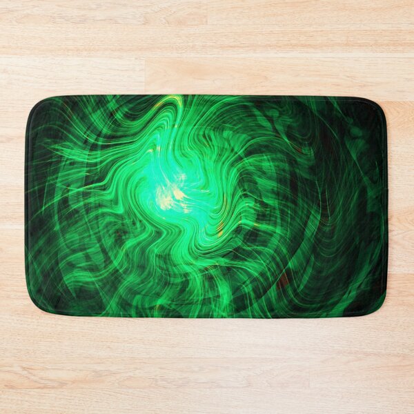 Item preview, Warped Waves Green designed and sold by SirkDesignsLtd.