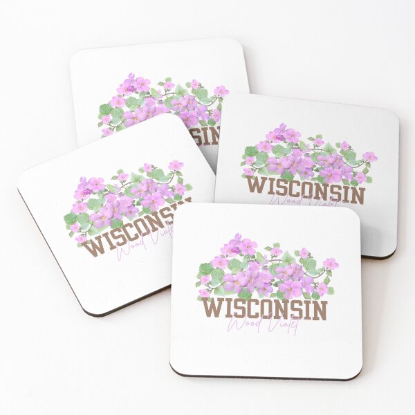 Item preview, Wisconsin State Flower Wood Violet Classic T-shirt Sticker designed and sold by ThinkNature!.