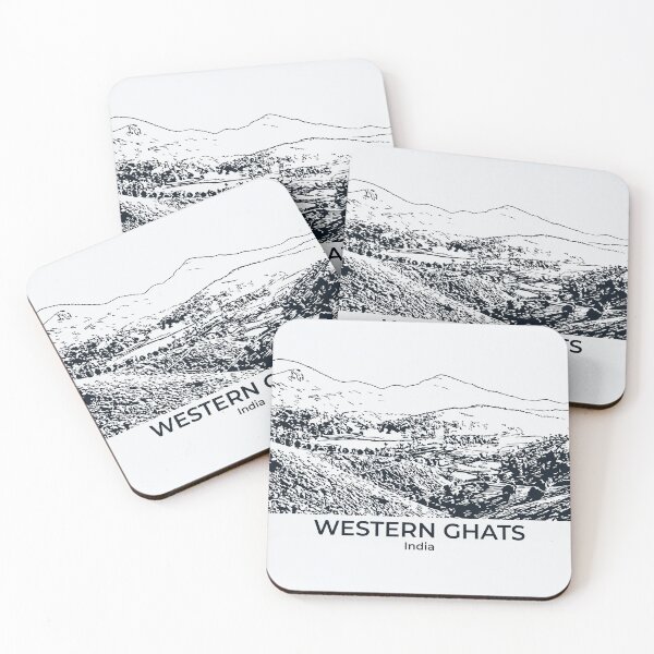 Item preview, Western Ghats - India designed and sold by Lakeric Cityscapes.