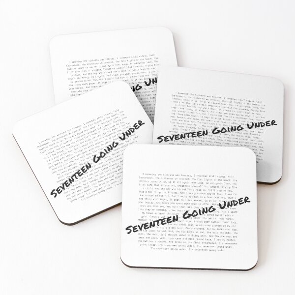 Item preview, Sam Fender Seventeen Going Under Lyrics designed and sold by GinnsSales.