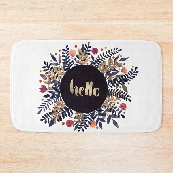 Item preview, Hello autumn - purple and ochre designed and sold by wackapacka.