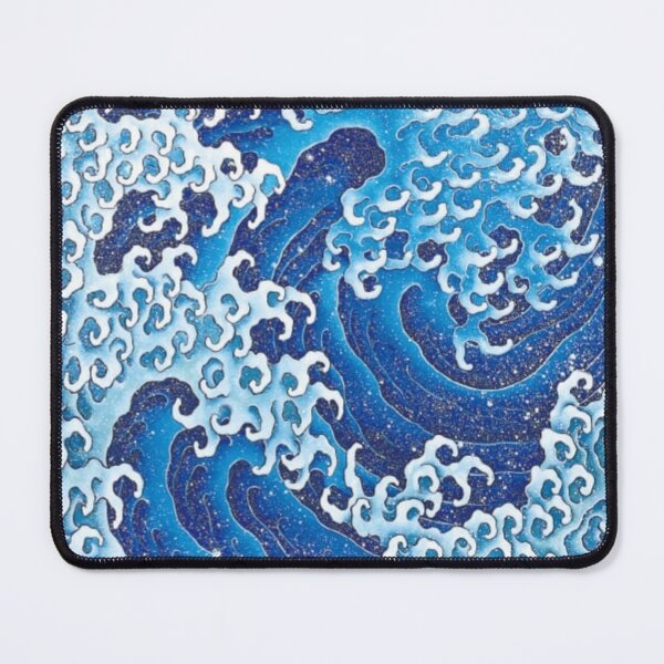 Item preview, Hokusai  葛飾北斎【怒涛図 男浪】"Raging Billows: Male Wave" designed and sold by LOVEandPIECE-JP.