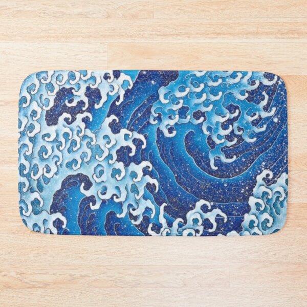 Item preview, Hokusai  葛飾北斎【怒涛図 男浪】"Raging Billows: Male Wave" designed and sold by LOVEandPIECE-JP.