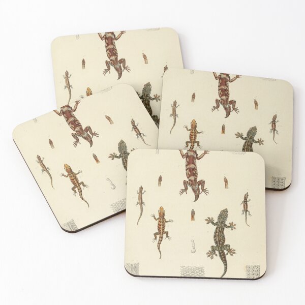 Item preview, Vintage Zoological Print - 19th Century Lizard Illustration designed and sold by InnerCitadel.