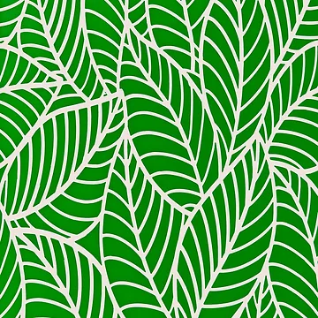 Artwork thumbnail, Leaf Pattern by David Lichtneker