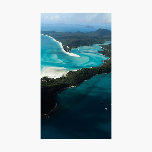 Whitehaven Beach Photography in the Whitsunday Islands Photographic Print