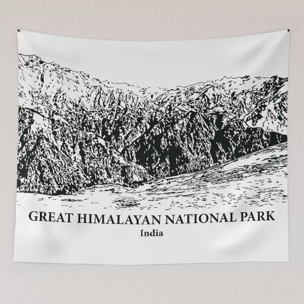 Item preview, Great Himalayan National Park - India designed and sold by Lakeric Cityscapes.