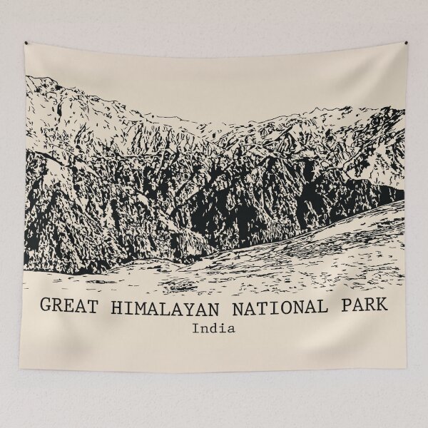 Item preview, Great Himalayan National Park - India designed and sold by Lakeric Cityscapes.