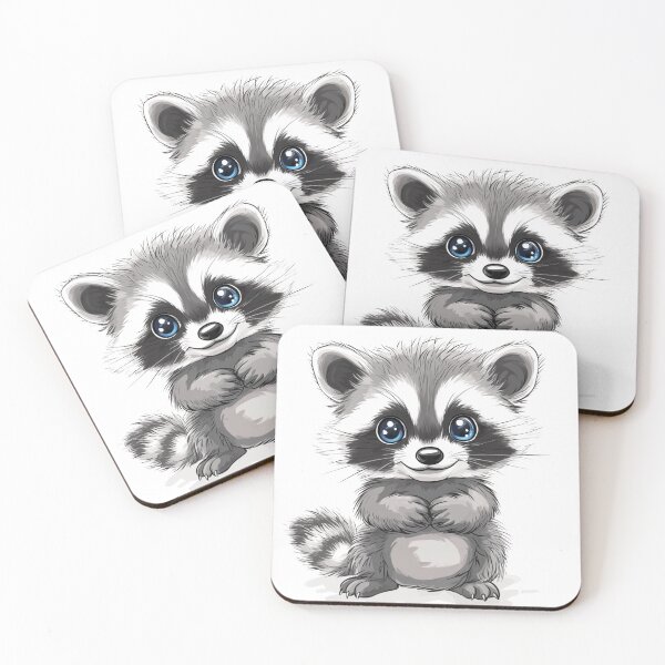 Item preview, Mapache adorable designed and sold by NicolasGlowArt.