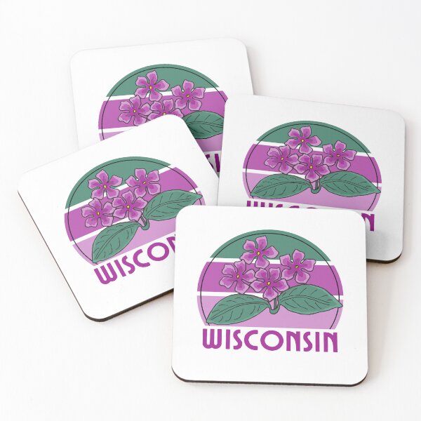 Item preview, Wisconsin State Flower Wood Violet Classic T-shirt Sticker designed and sold by ThinkNature!.