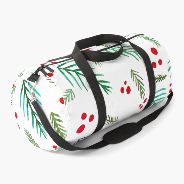 Item preview, Christmas tree branches and berries - green and red designed and sold by wackapacka.