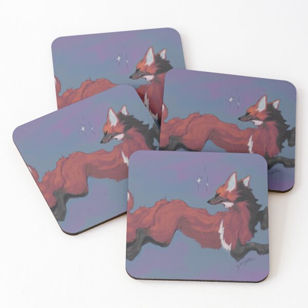 Item preview, maned wolf drawing designed and sold by Spitfiresart.