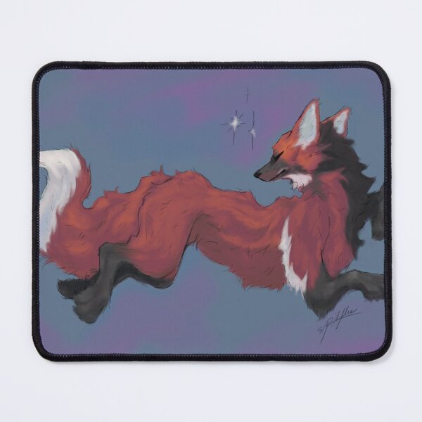 Item preview, maned wolf drawing designed and sold by Spitfiresart.