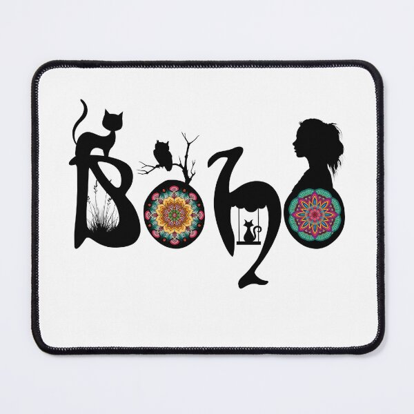 Item preview, Boho Ornamental Typography T-Shirt - BOHO designed and sold by GorinART.