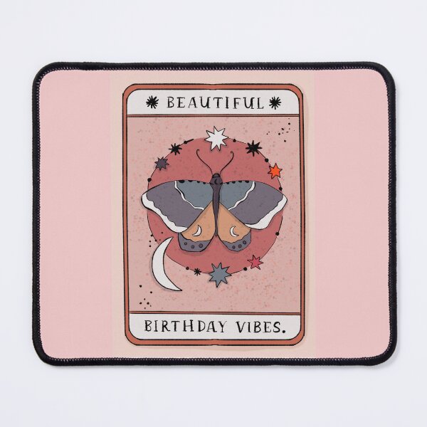 Item preview, birthday vibes designed and sold by Pretty Postcards.