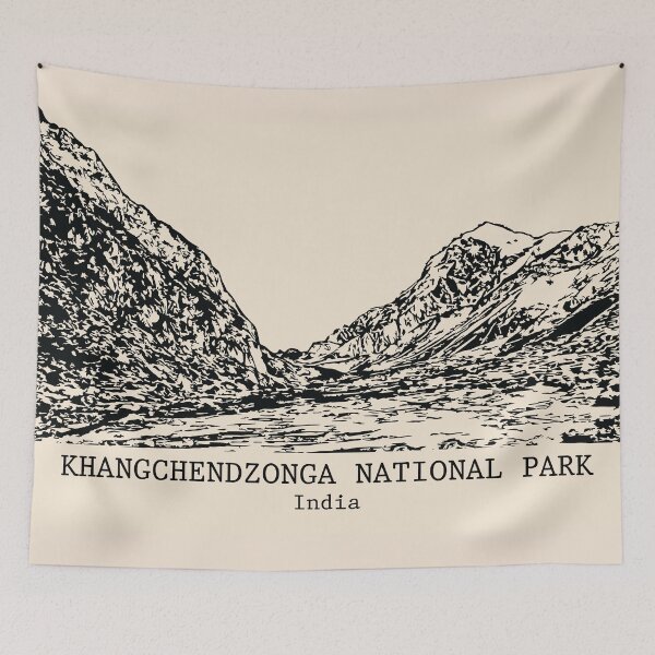 Item preview, Khangchendzonga National Park - India designed and sold by Lakeric Cityscapes.