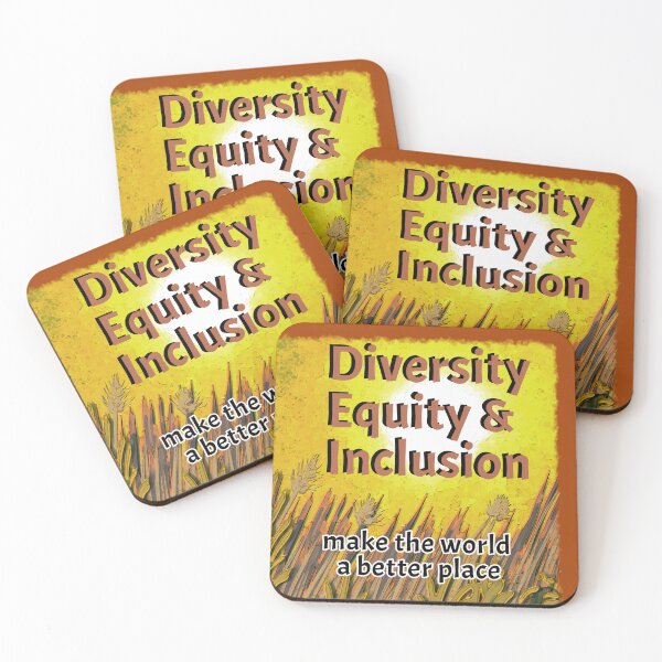 Item preview, Diversity Equity and Inclusion designed and sold by Teddy-FauxBear.