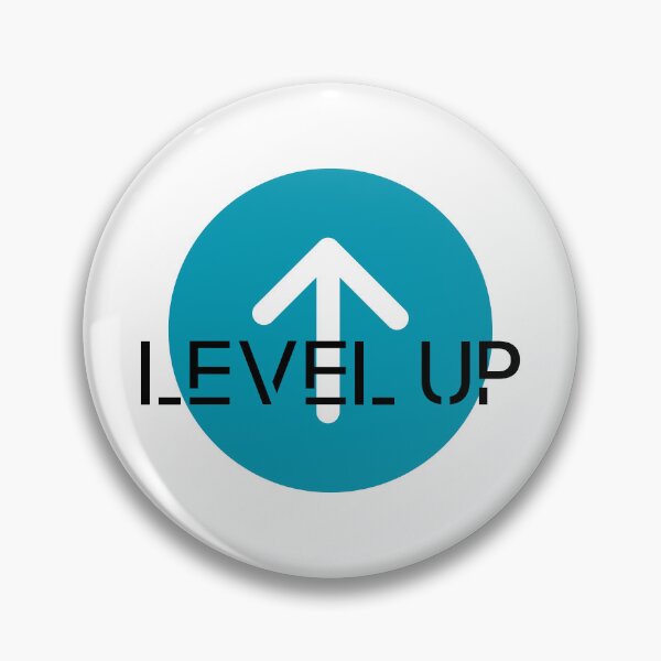Item preview, Level Up Blue designed and sold by AndreasHallager.