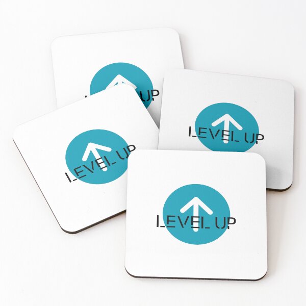 Item preview, Level Up Blue designed and sold by AndreasHallager.