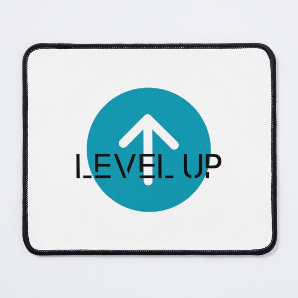 Item preview, Level Up Blue designed and sold by AndreasHallager.