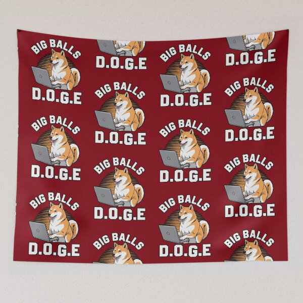 Item preview, Doge Big Balls  designed and sold by WoodburyLake.