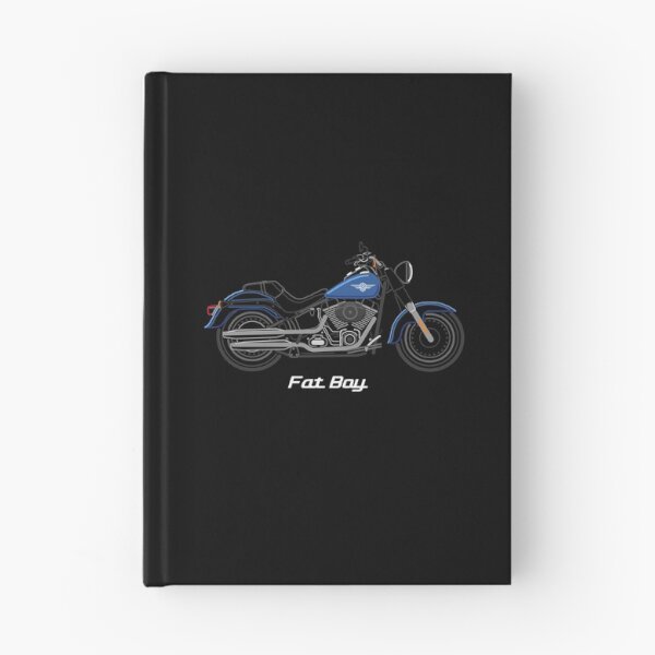 Item preview, Motorcycle Fatboy (2017-) blue designed and sold by Dress2Drive.