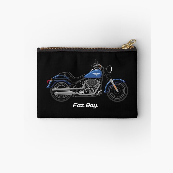 Item preview, Motorcycle Fatboy (2017-) blue designed and sold by Dress2Drive.