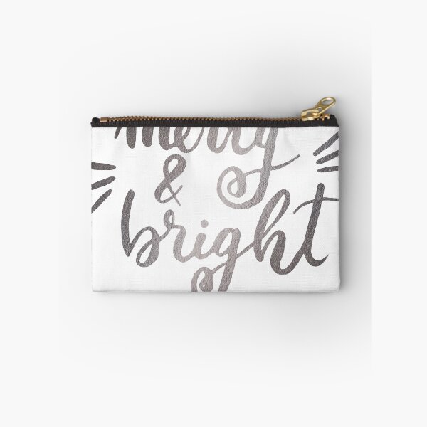 Item preview, Merry and bright Christmas - silver designed and sold by wackapacka.