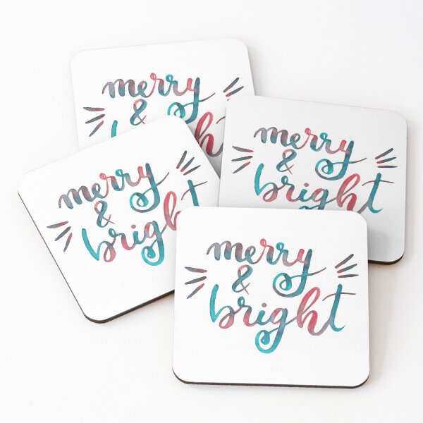 Item preview, Merry and bright Christmas - red and green designed and sold by wackapacka.