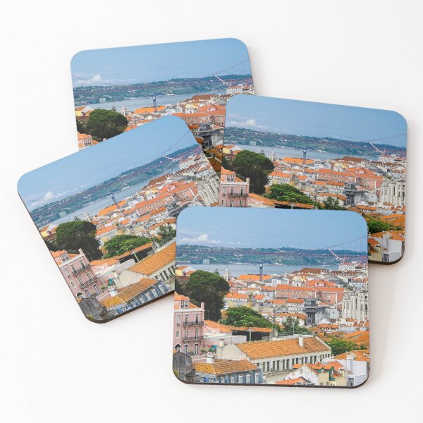 Item preview, Lisbon Portugal Rooftop Cityscape and 25 April Bridge designed and sold by Martyn R Arnold Fine Art Nature & Landscape Photography.