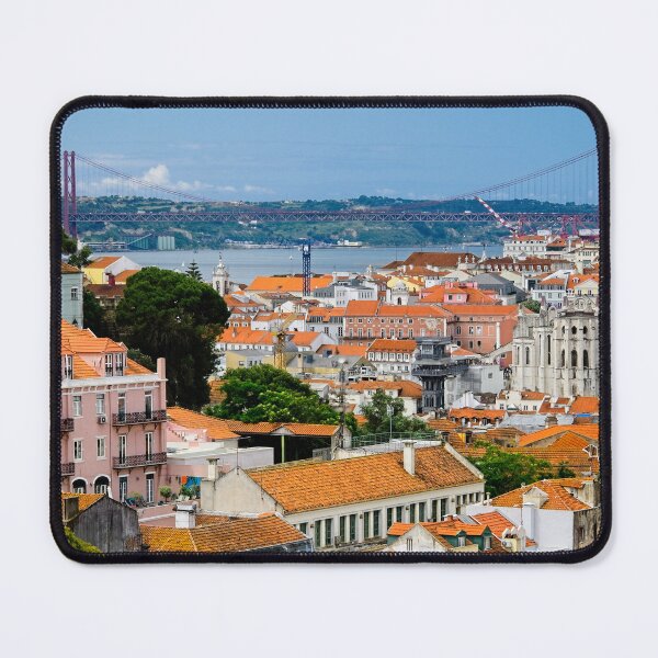 Item preview, Lisbon Portugal Rooftop Cityscape and 25 April Bridge designed and sold by Martyn R Arnold Fine Art Nature & Landscape Photography.