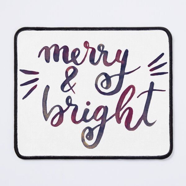 Item preview, Merry and bright Christmas - purple designed and sold by wackapacka.