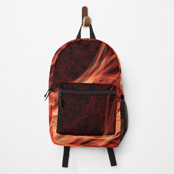 Item preview, Linear Flow3 Orange Red designed and sold by SirkDesignsLtd.