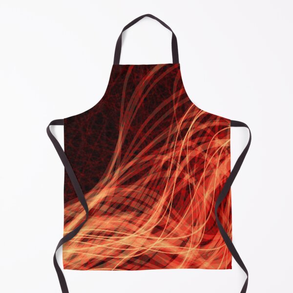Item preview, Linear Flow3 Orange Red designed and sold by SirkDesignsLtd.