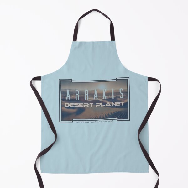Item preview, DUNE. Arrakis, Desert Planet (light blueish gray background) designed and sold by bekksa.