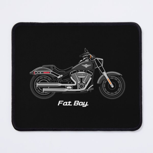 Item preview, Motorcycle Fatboy (2018+) black designed and sold by Dress2Drive.